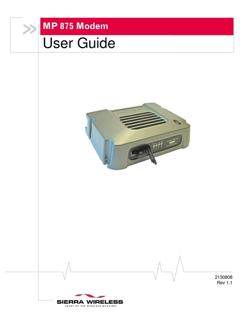 Sierra Wireless MP 875 user guide
