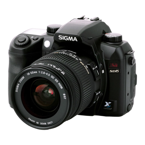 Sigma SD15 User manual