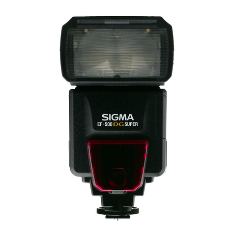 Sigma EF-500 User manual