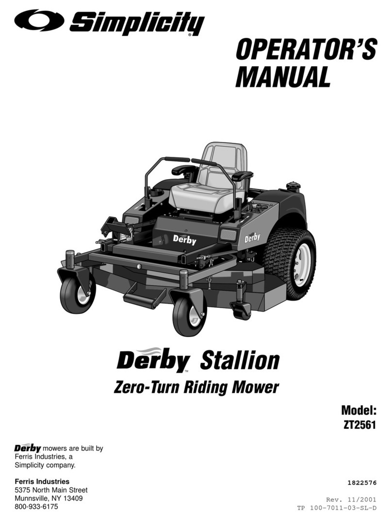 Simplicity Derby Stallion ZT2561 User manual
