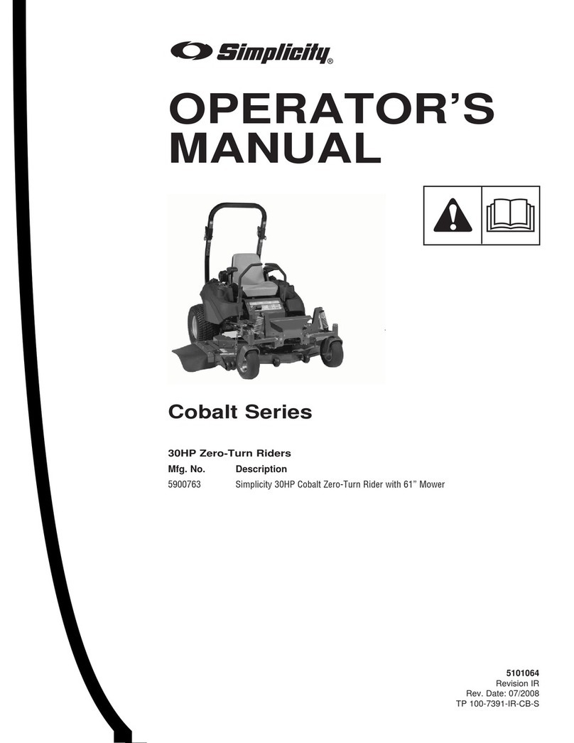 Simplicity Cobalt Series User manual Simplicity Cobalt Series User manual