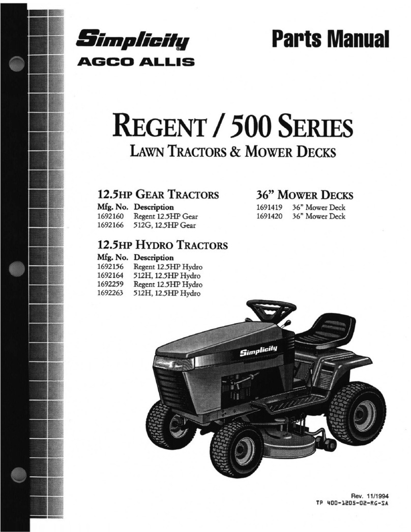Simplicity Regent 1692156 User manual