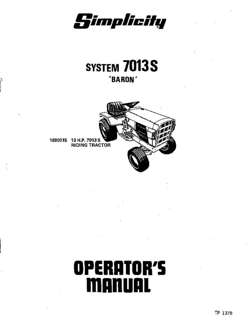 Simplicity Baron System 7013S User manual