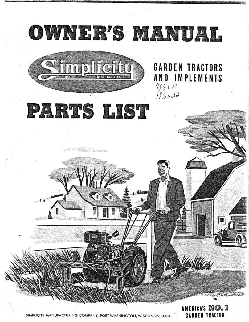 Simplicity 995621 User manual