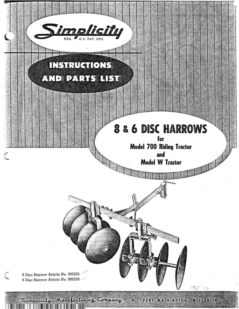 Simplicity 990206 Datasheet