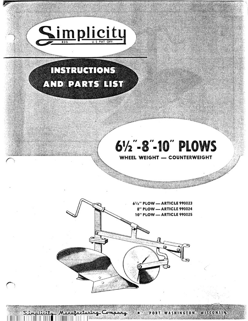 Simplicity 990023 Datasheet Simplicity 990023 Datasheet
