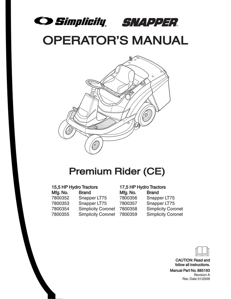 Simplicity 7800353 User manual Simplicity 7800353 User manual