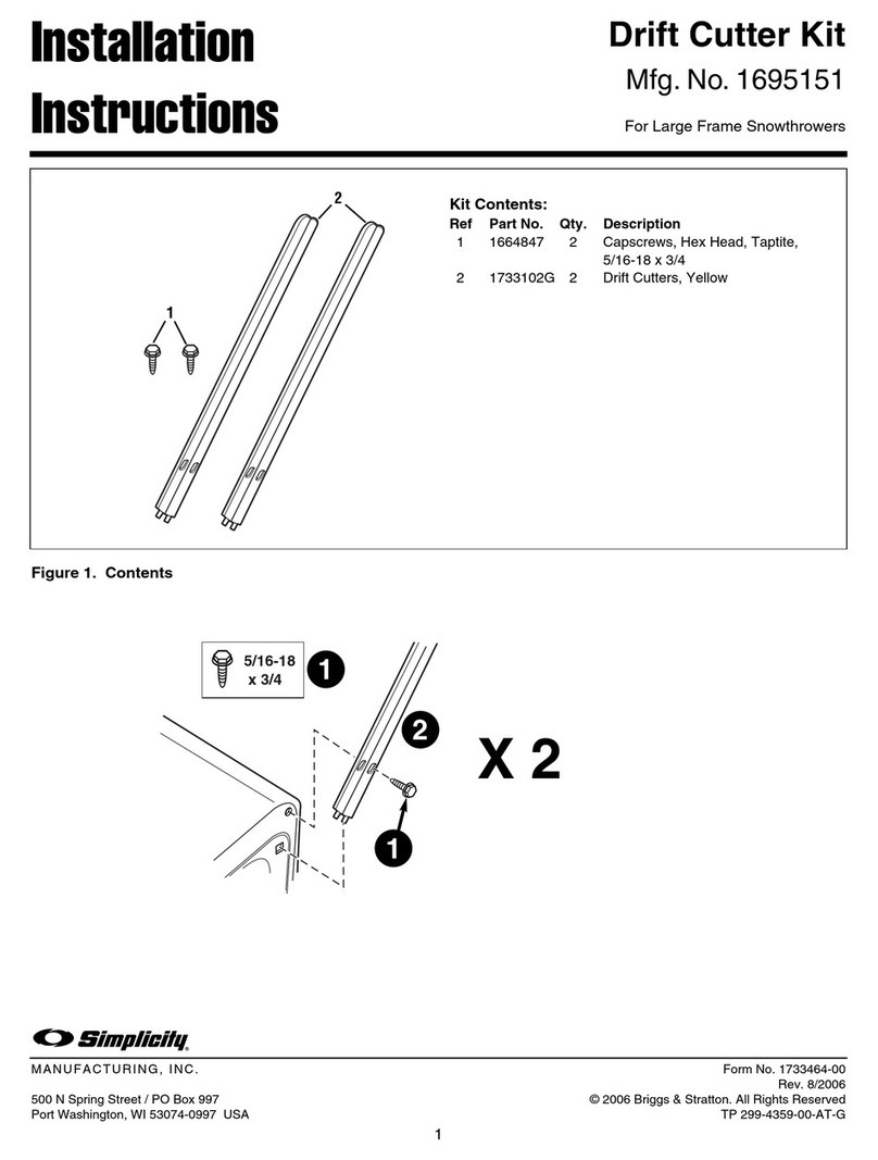 Simplicity 1695151 User manual