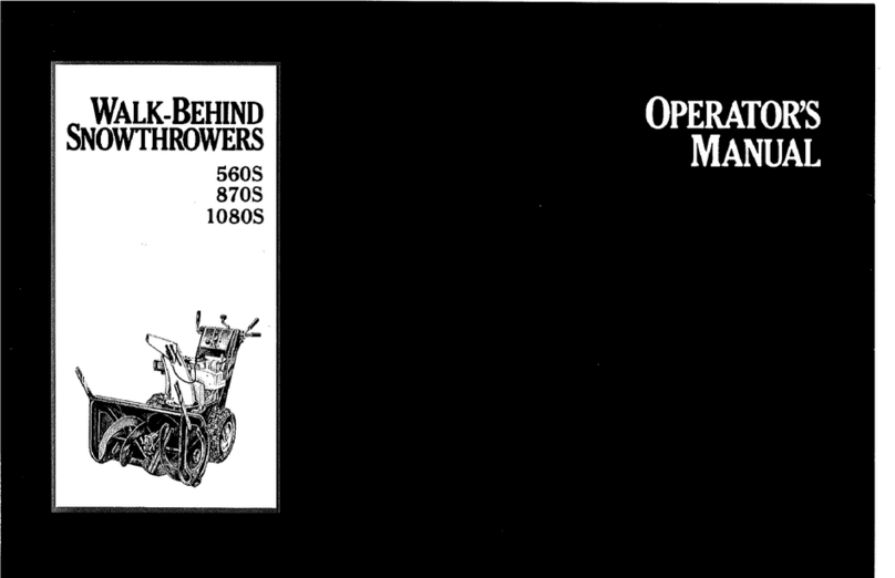 Simplicity 560S User manual