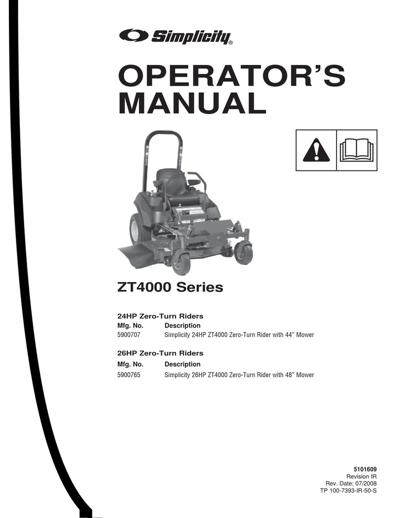 Simplicity ZT4000 User manual
