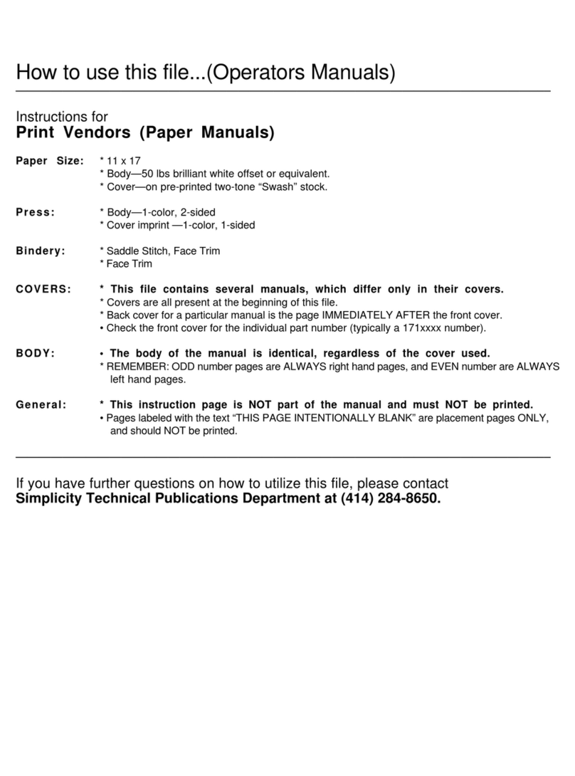 Simplicity 1693646 555M User manual