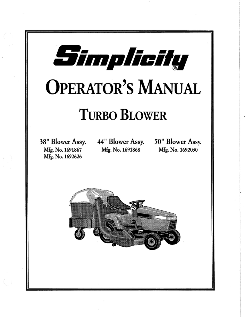Simplicity 1691867 User manual