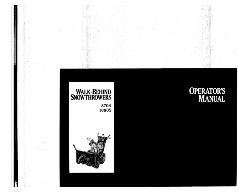 Simplicity 1080S User manual