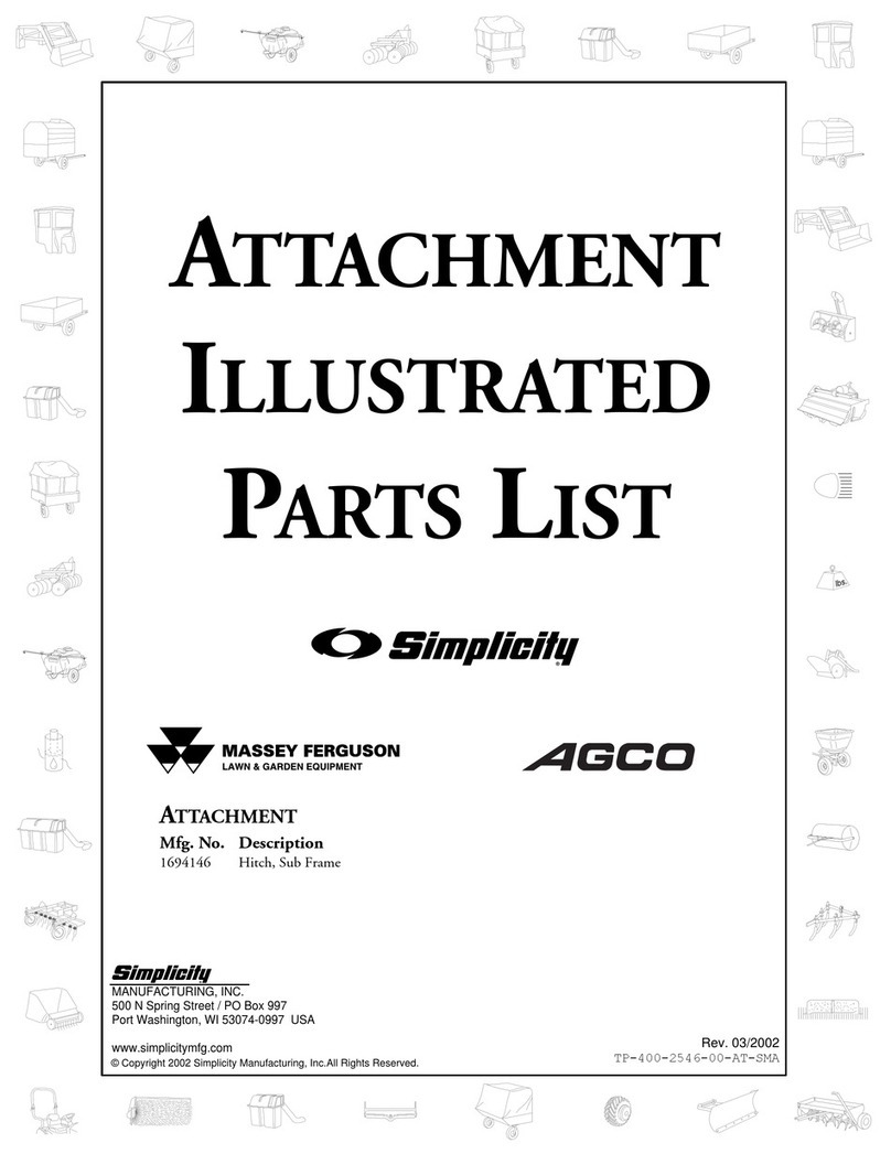 Simplicity 1694146 Illustrated parts list