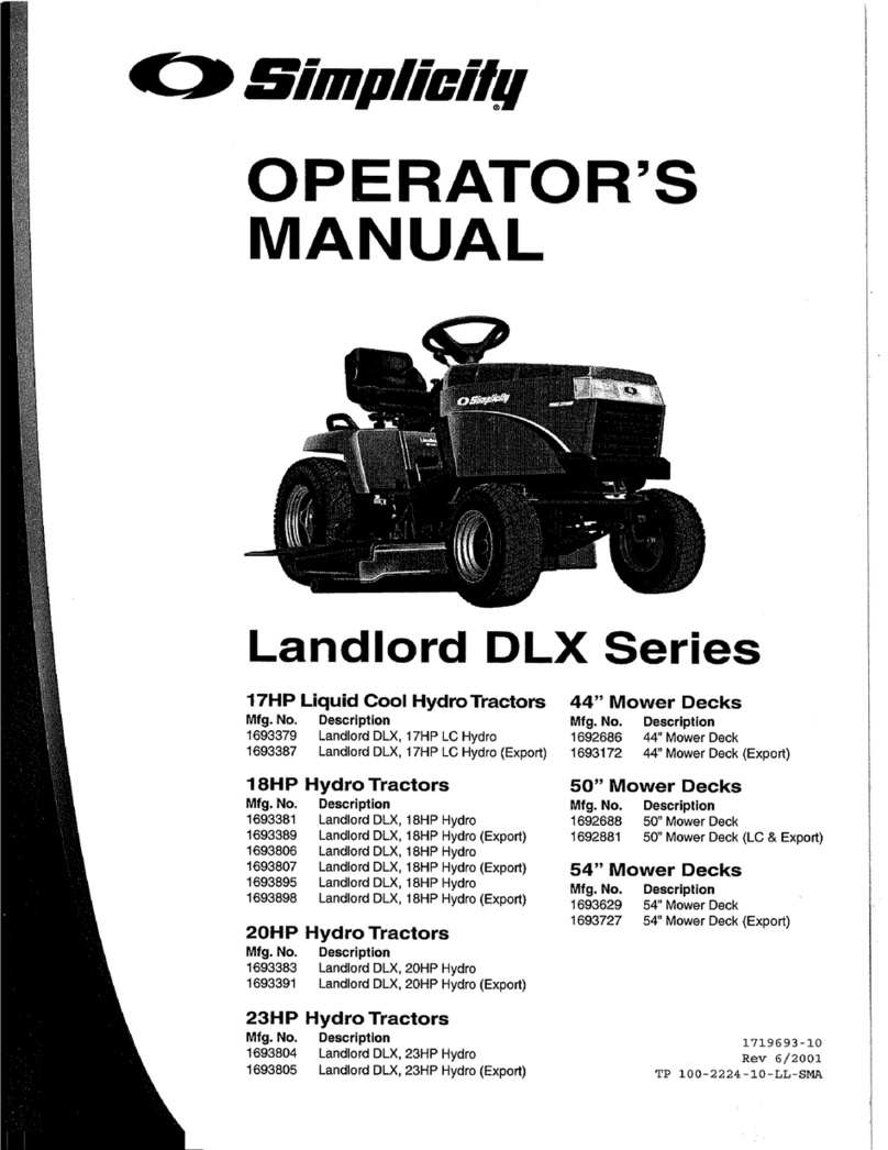 Simplicity 1692686 User manual