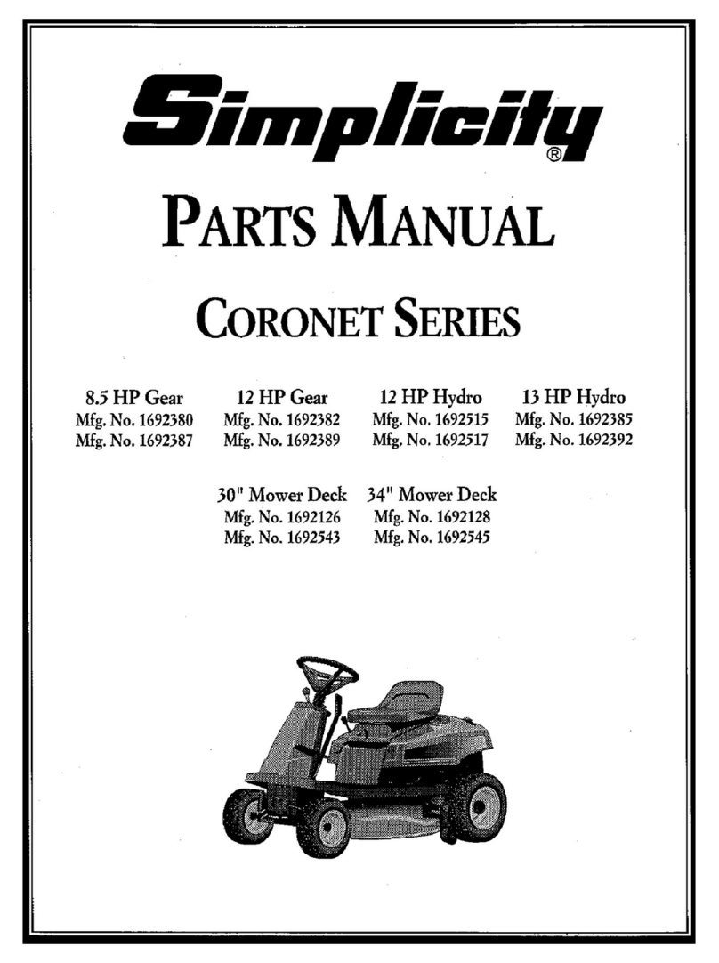 Simplicity 1692380 User manual Simplicity 1692380 User manual