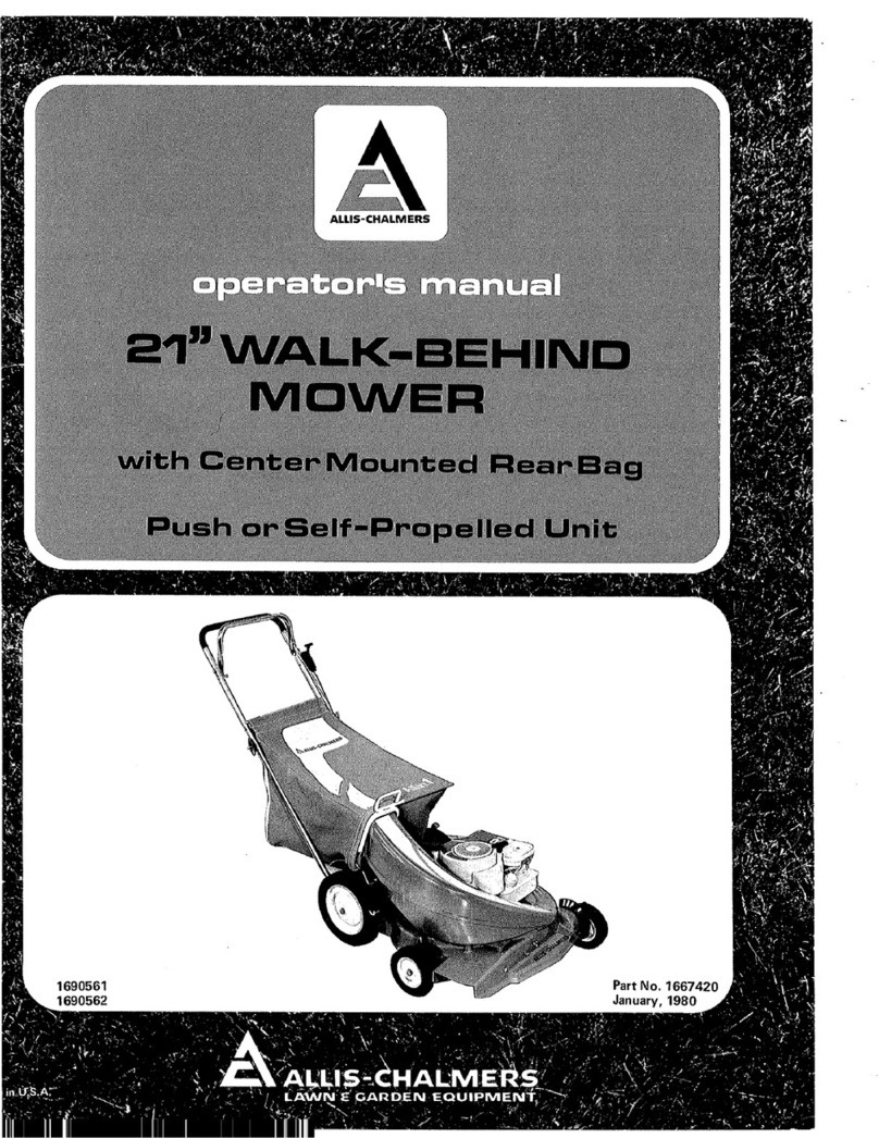 Allis-Chalmers 1690561 Operator's manual