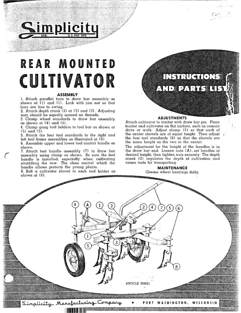 Simplicity 990021 Datasheet