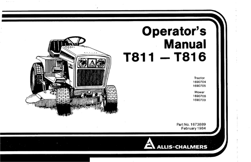 Allis-Chalmers 1673889 User manual