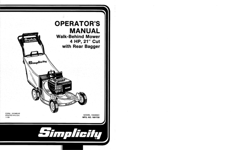 Simplicity 1550BBC User manual Simplicity 1550BBC User manual