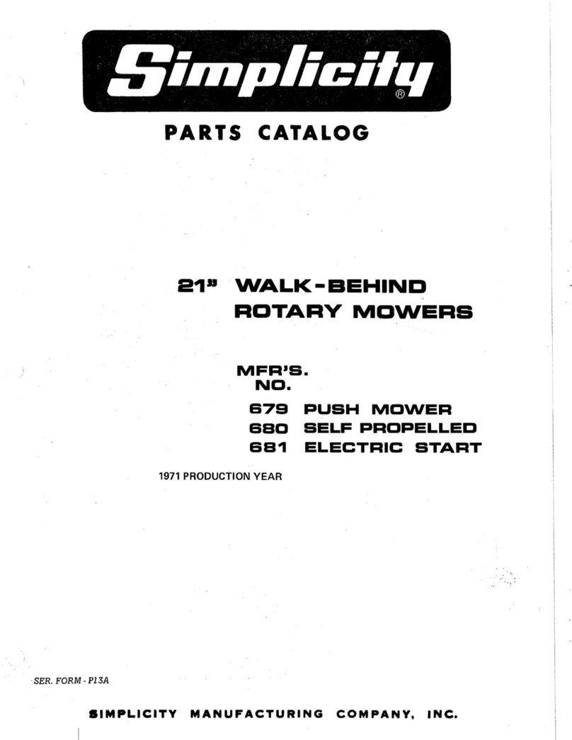 Simplicity 679 parts catalog