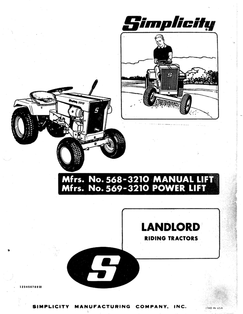 Simplicity Landlord 569-3210 User manual