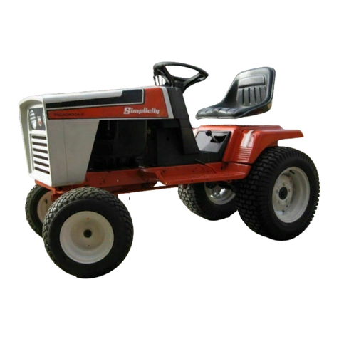 Simplicity 6100 Series Operator's manual