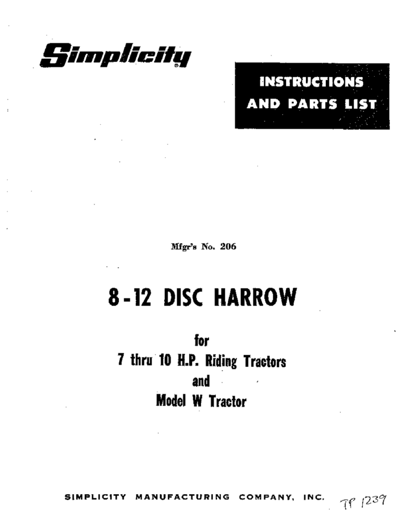 Simplicity 206 Datasheet