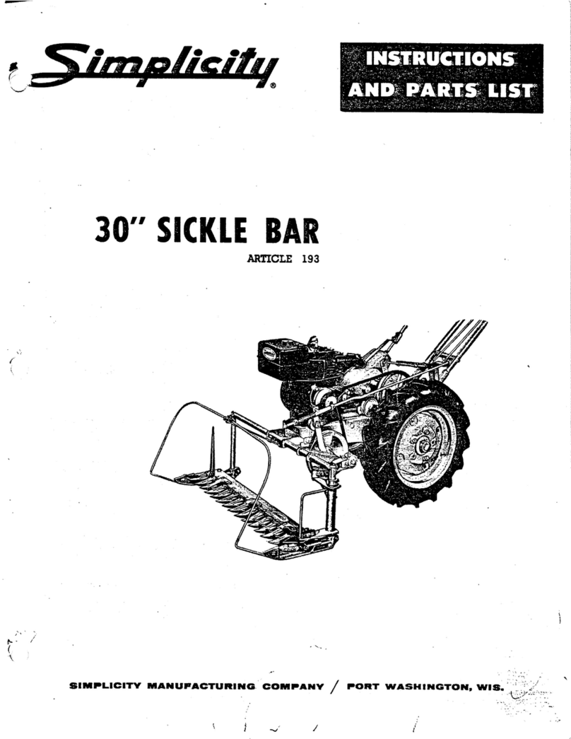 Simplicity 193 Datasheet