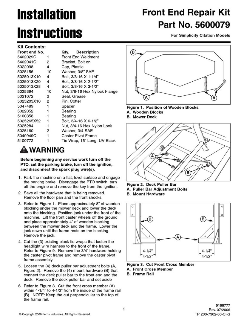 Simplicity 200-7302-00-CI-S User manual
