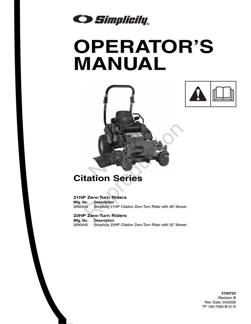 Simplicity Citation 2690445 Citation User manual