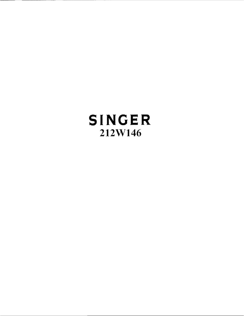 Singer 212W146 User manual