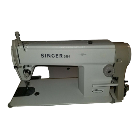 Singer 2491D 200A Illustrated parts list