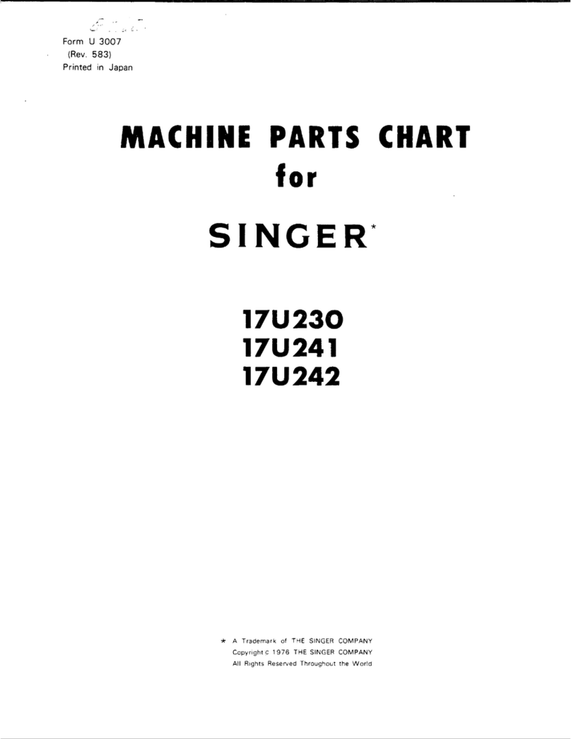 Singer 17U241 User manual