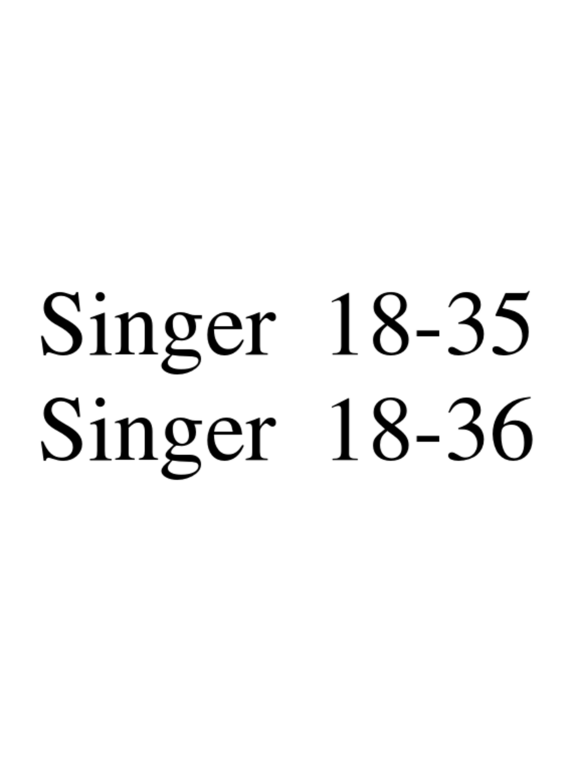 Singer 18-36 parts list