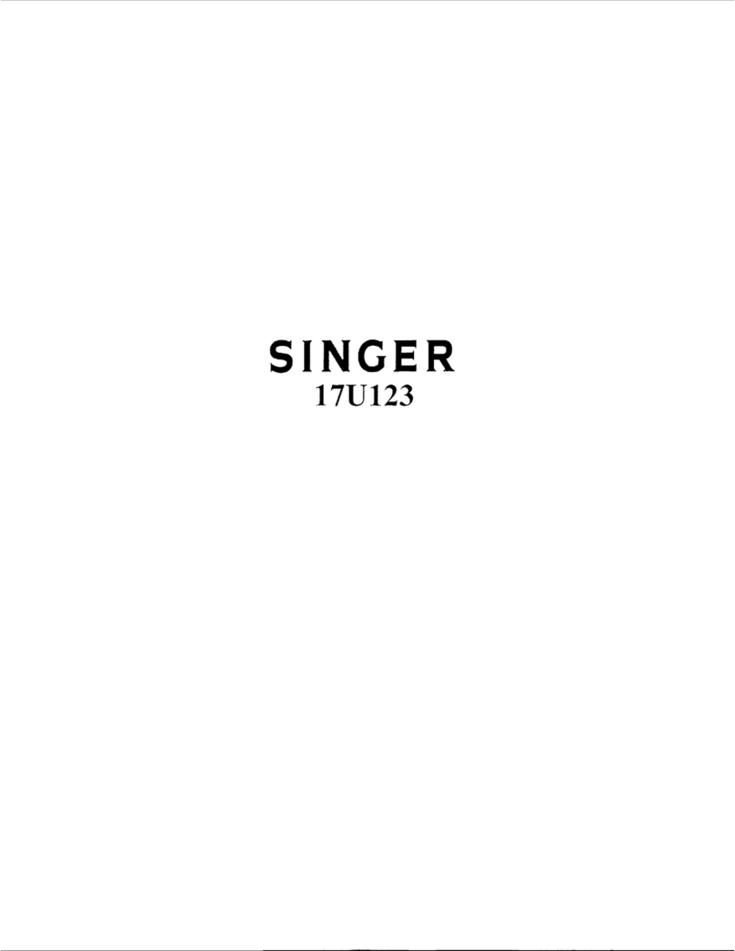 Singer 17U123 User manual Singer 17U123 User manual