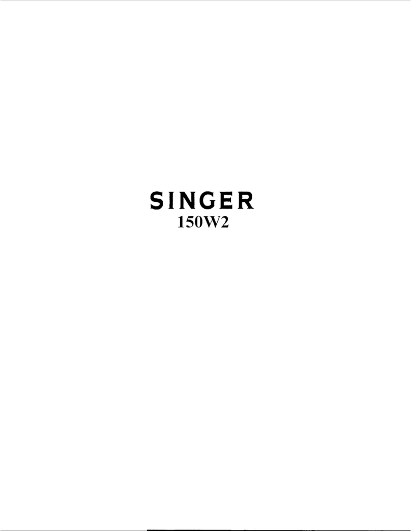 Singer 150W2 User manual