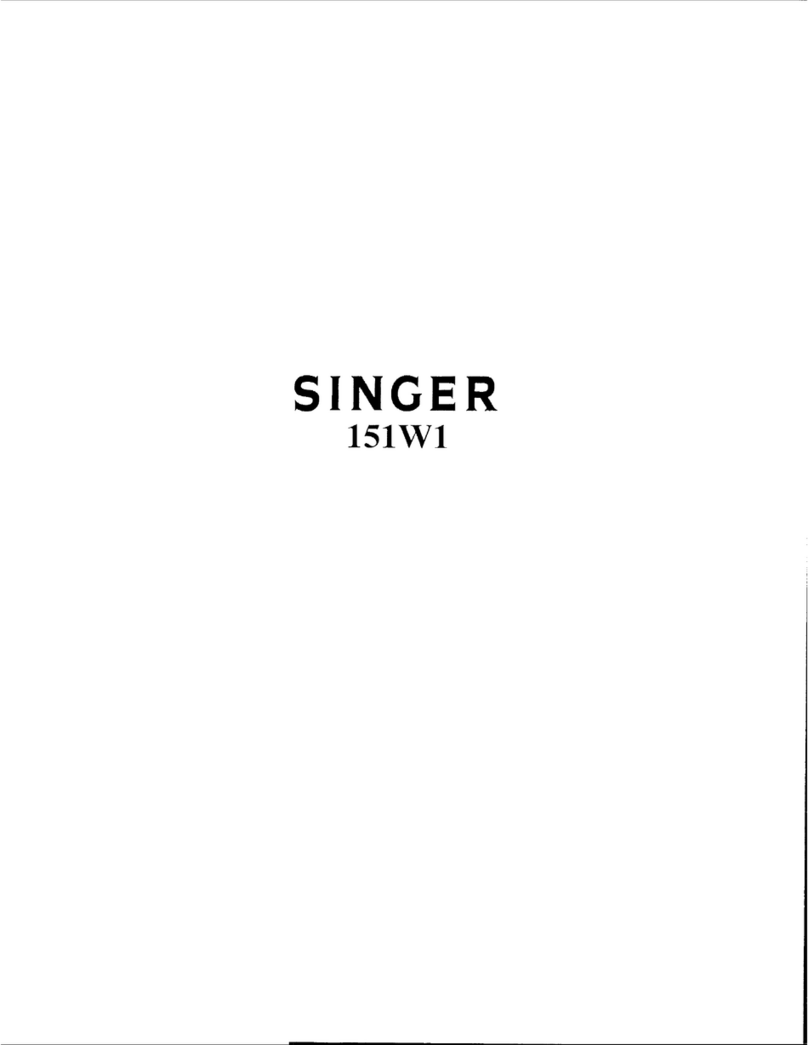 Singer 151W1 parts list