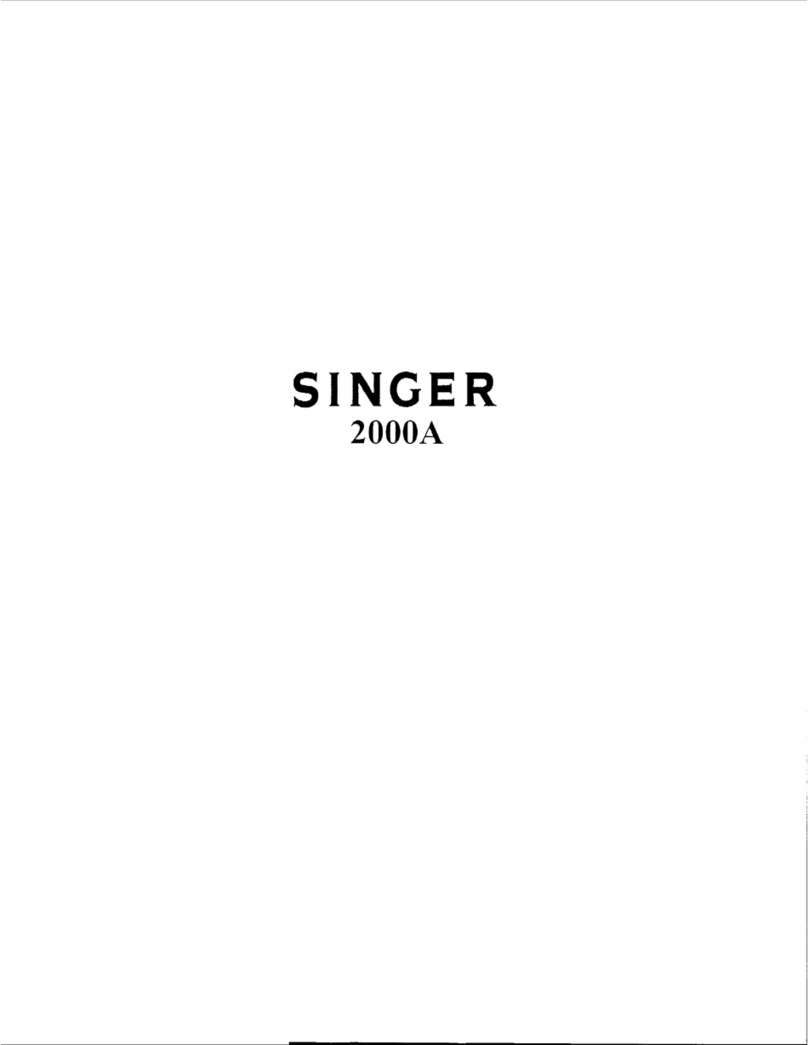 Singer 2000A parts list