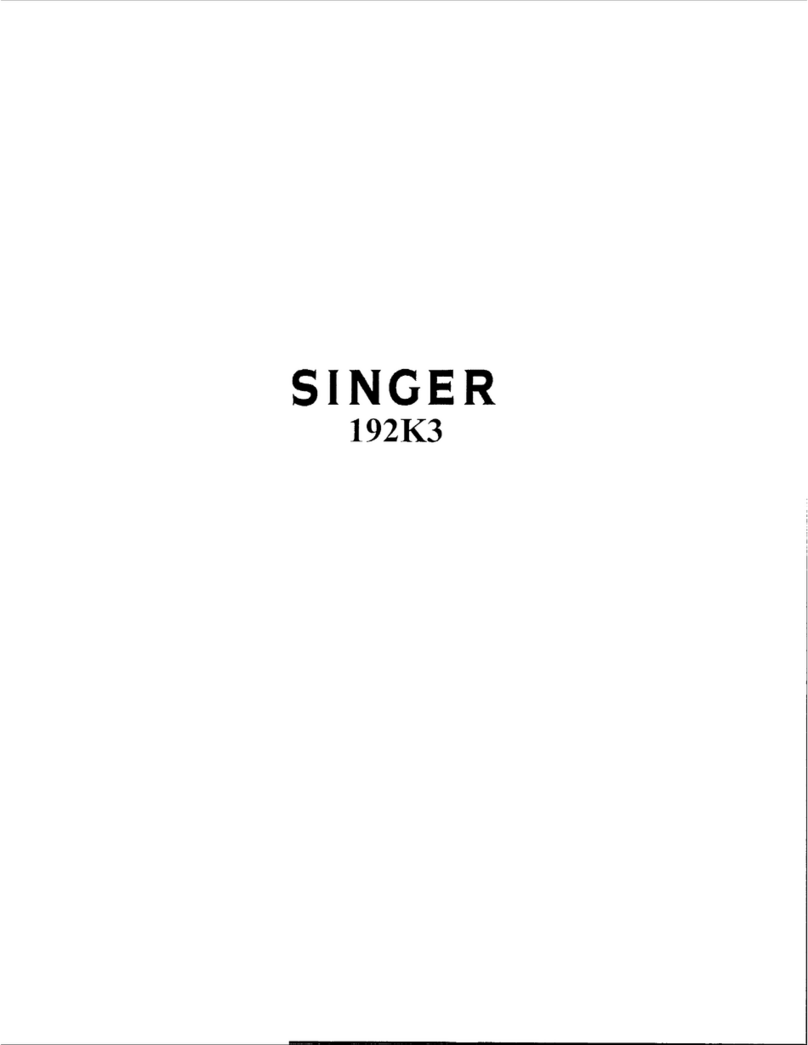 Singer 192K3 parts list