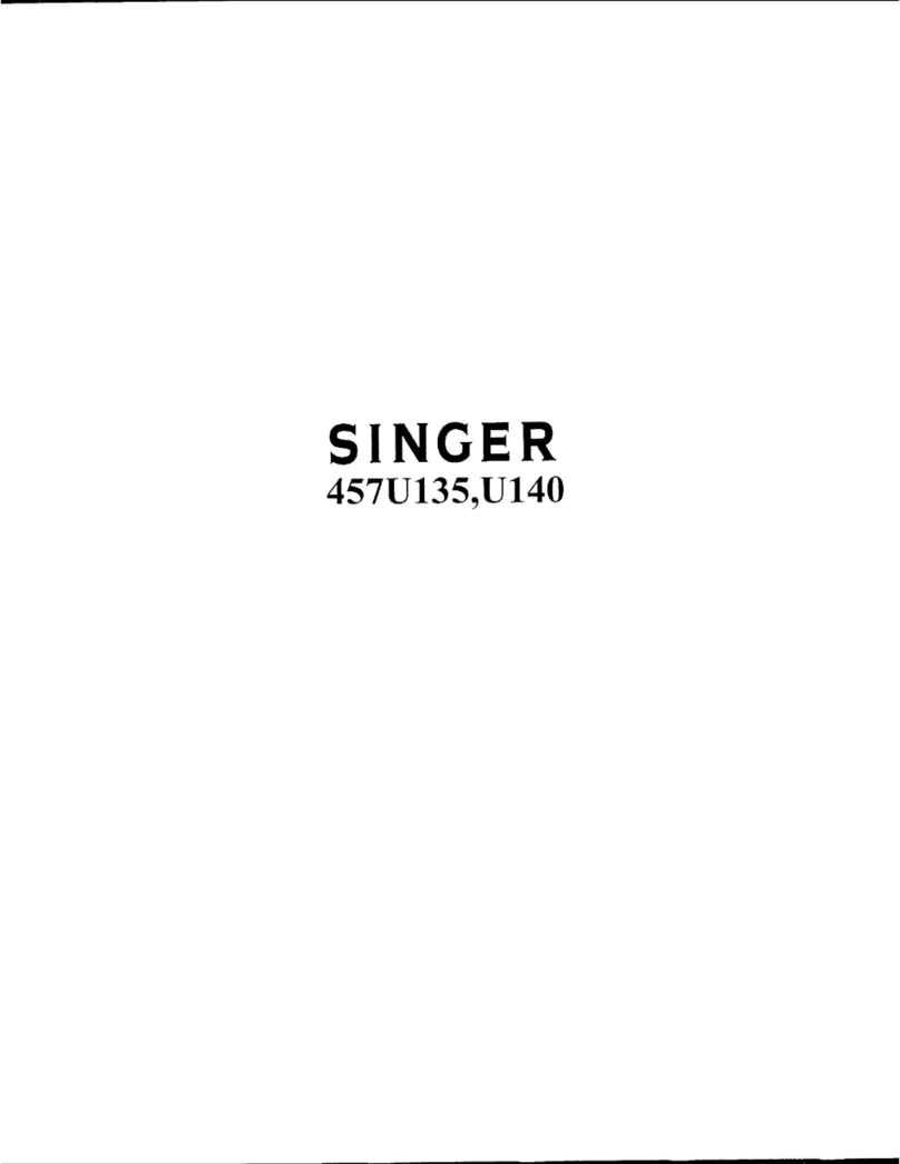 Singer 457U135 Illustrated parts list