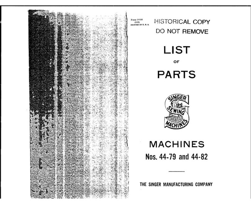 Singer 44-82 User manual Singer 44-82 User manual