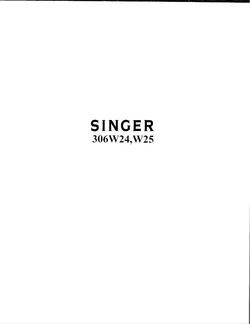 Singer 306W24 User manual Singer 306W24 User manual