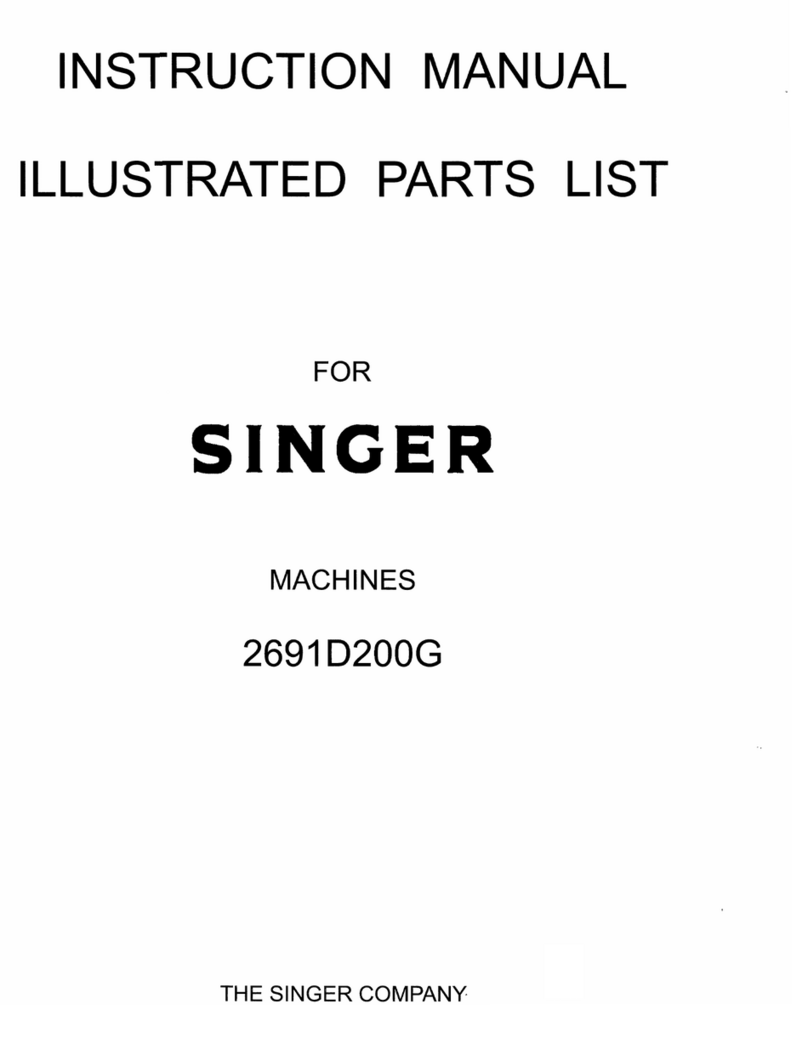 Singer 2691D200G Setup guide Singer 2691D200G Setup guide
