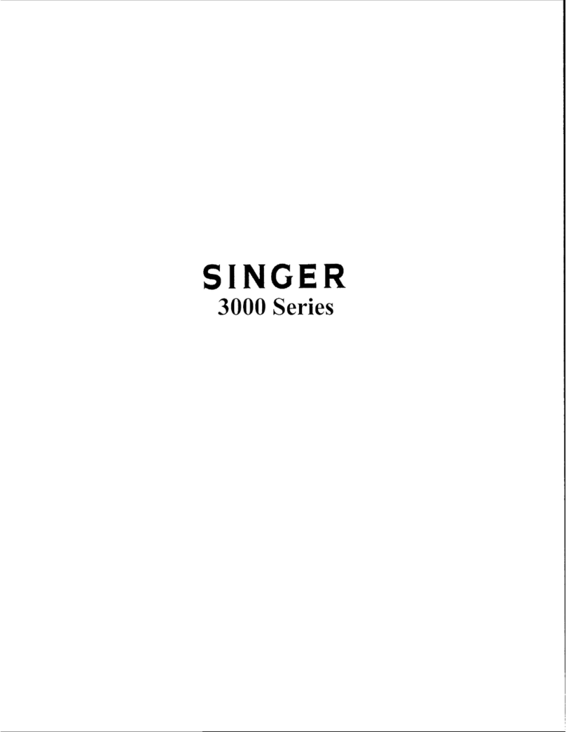 Singer 3000 Series parts list