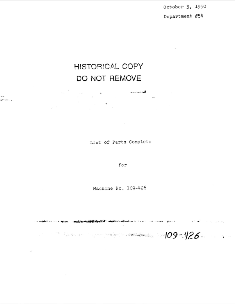 Singer 109-426 parts list