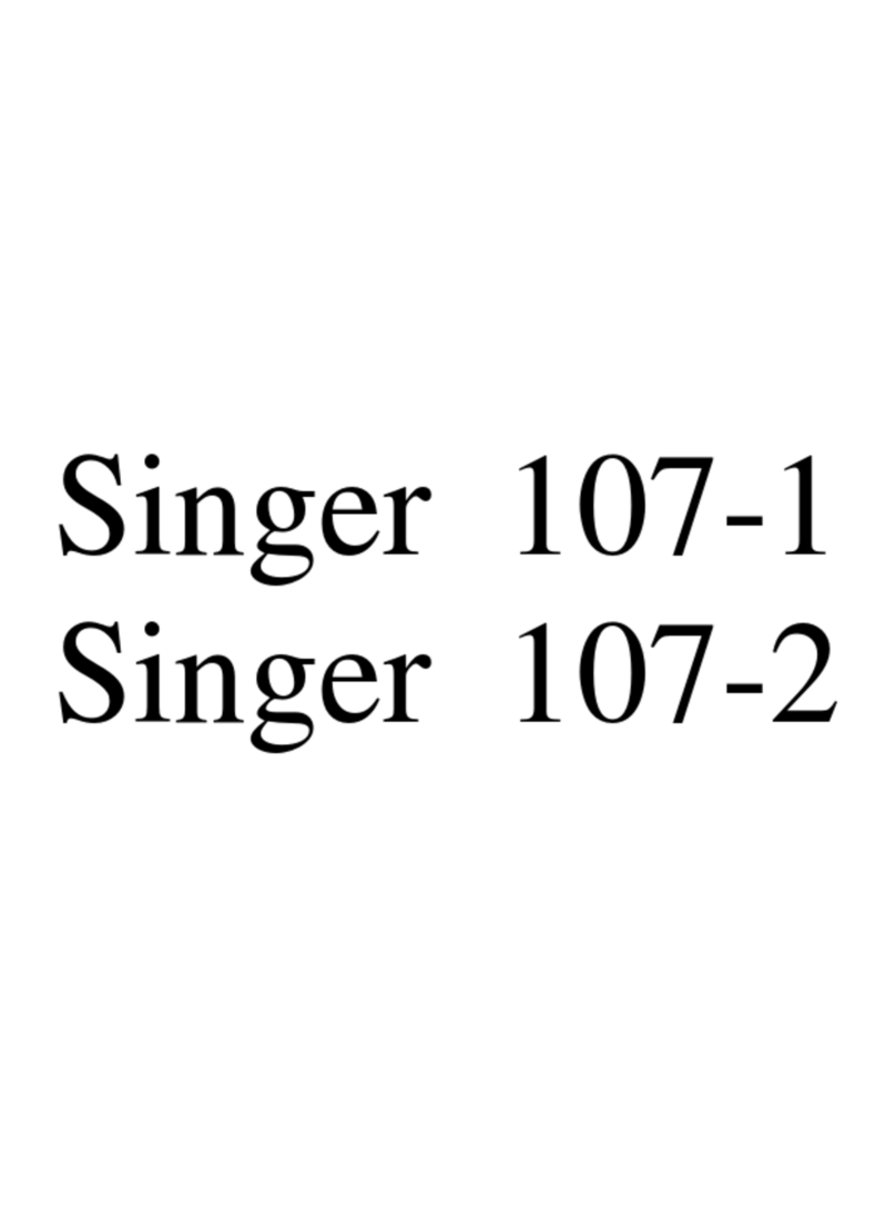 Singer 107-1 parts list