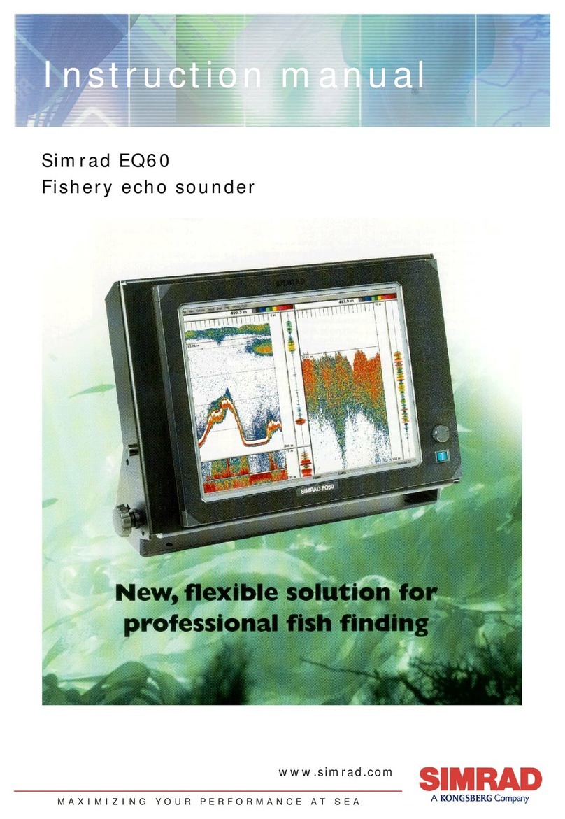 Simrad EQ60 User manual Simrad EQ60 User manual