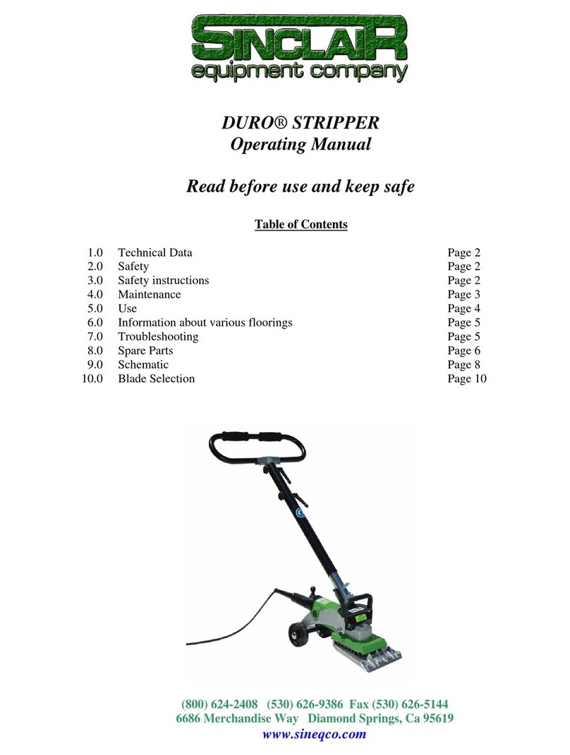 Sinclair Duro User manual