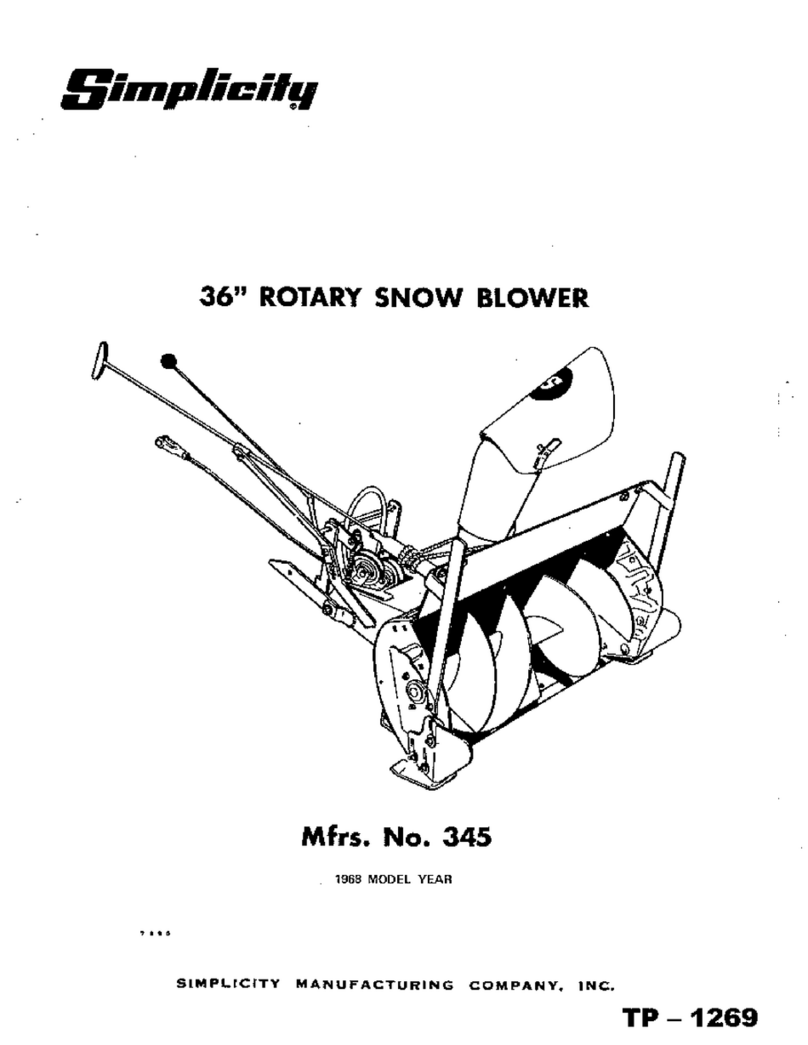 Simplicity TP - 1269 User manual